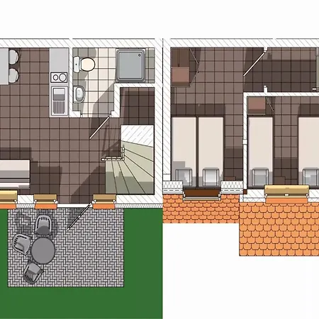 2-level With 2 Bedrooms, Apartment Rewal